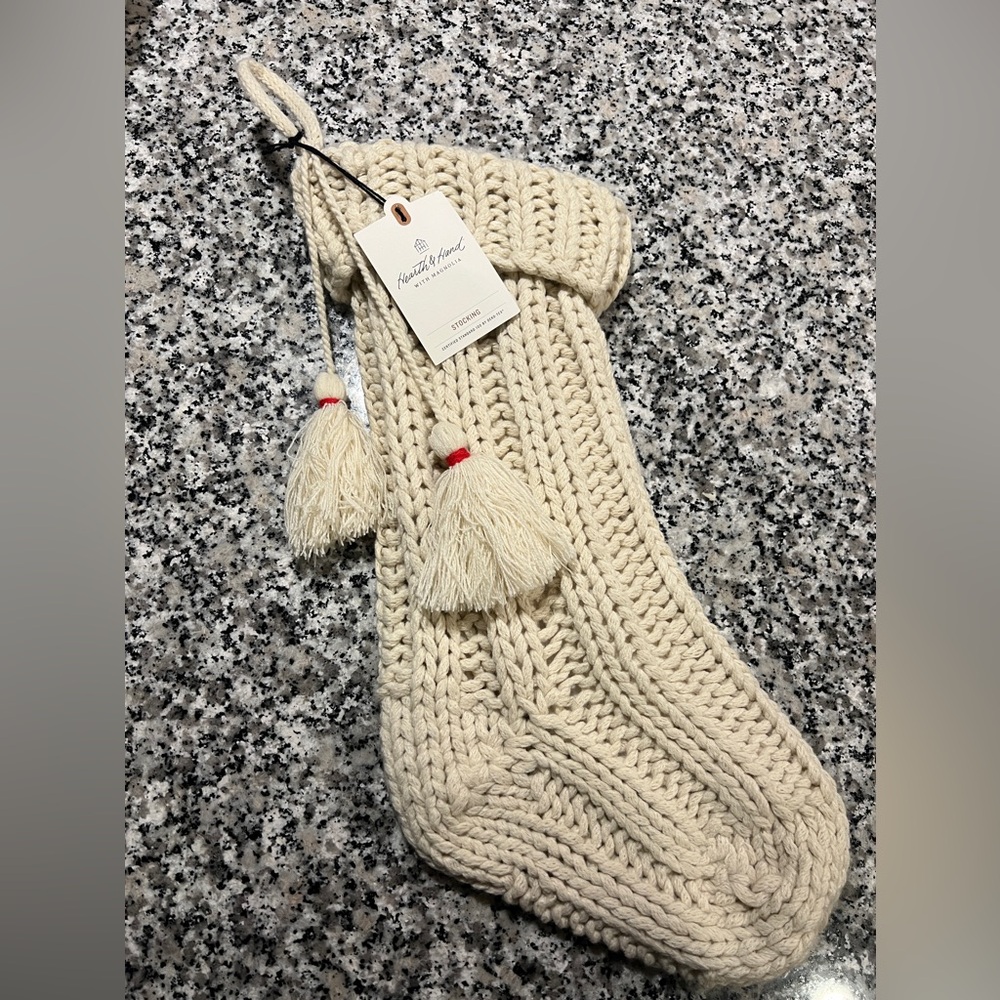 Hearth and hand cream stocking - Target